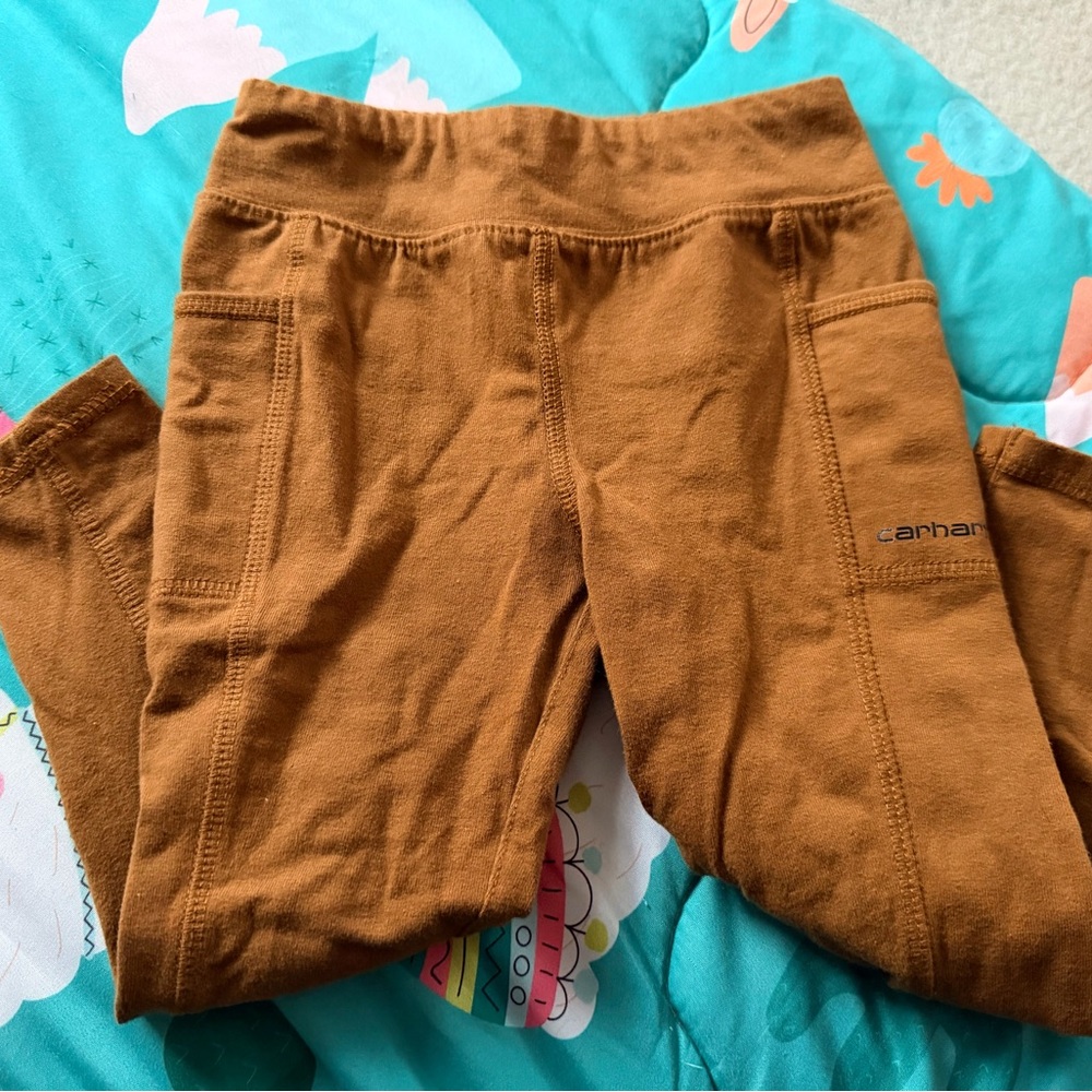 Carhartt Kids Tan/Brown Leggings